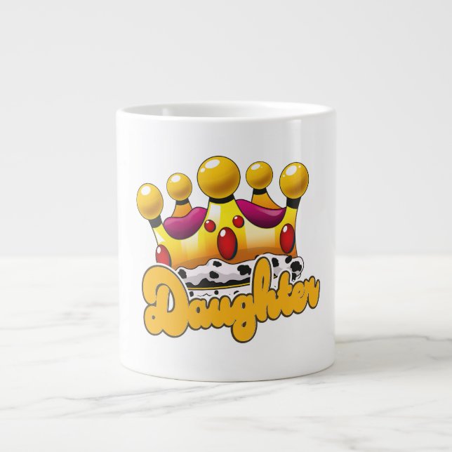 Dotters kungakrona jumbo mugg (Framsidan)