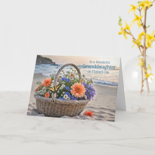 Dotterson Glad mors dag blommor Kort (Gul blomma)