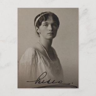 DotterTsar OLGA Romanov Ryssland #280 Vykort