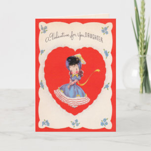Dottervalentines daykort helgkort