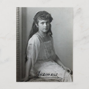 Dottestar - ANASTASIA Romanov Ryssland #123 Vykort