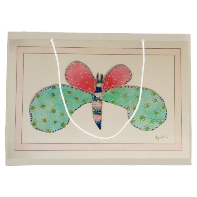 Dottie Butterfly Gift Bag (Baksidan)