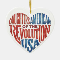 Döttrar till Amerikanska revolutionen USA Hjärta