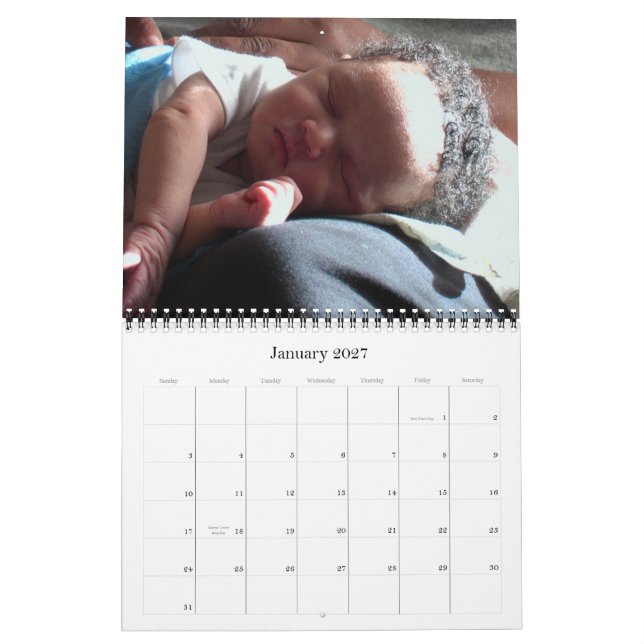 Döttrarna av kalendern för öde 2008 kalender (Jan 2027)