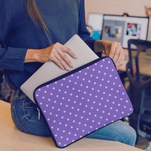 Dotty Delight Lila Laptop Fodral