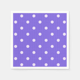 Dotty Delight Lila Papper Pappersservett