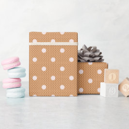 Dotty Delight Orange Presentpapper