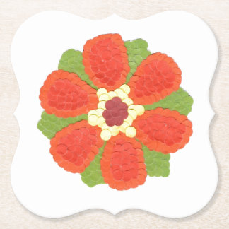 Dotty Flower Bracket Underlägg Papper