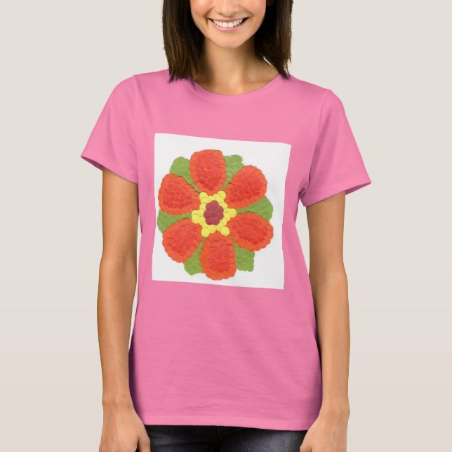Dotty Flower Women's Football T-Shirt (Framsida)