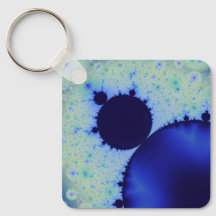 Dotty Mandelbrot Keychain