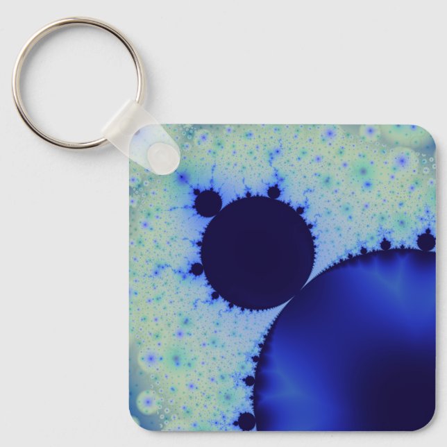Dotty Mandelbrot Keychain Nyckelring (Framsida)