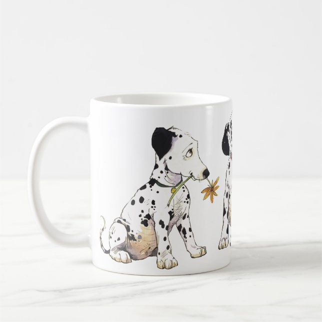 "Dotty om dig!", Dalmatiansmugg Kaffemugg (Vänster)
