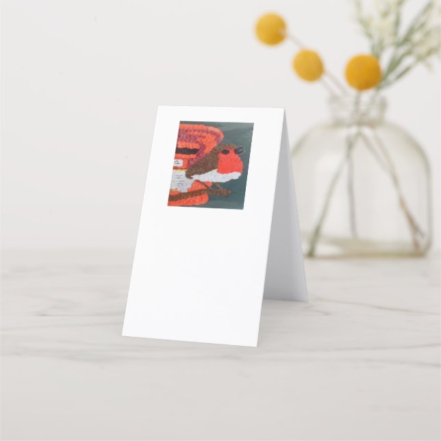 Dotty Robin Lodrät-avtalskort Tidsbeställning Kort (Baksida)