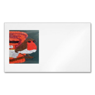 Dotty Robin Magnet Mini Affärskort