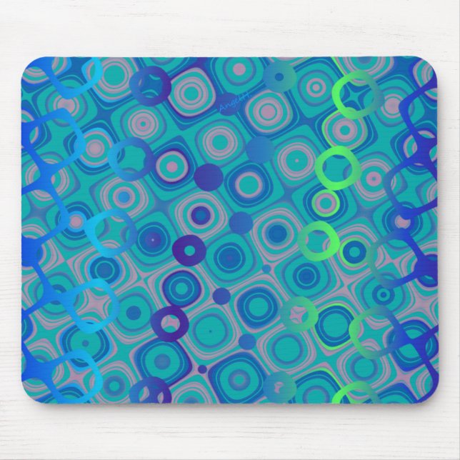 Dotty Söt Blue 1 AH2009 Musmatta (Framsidan)