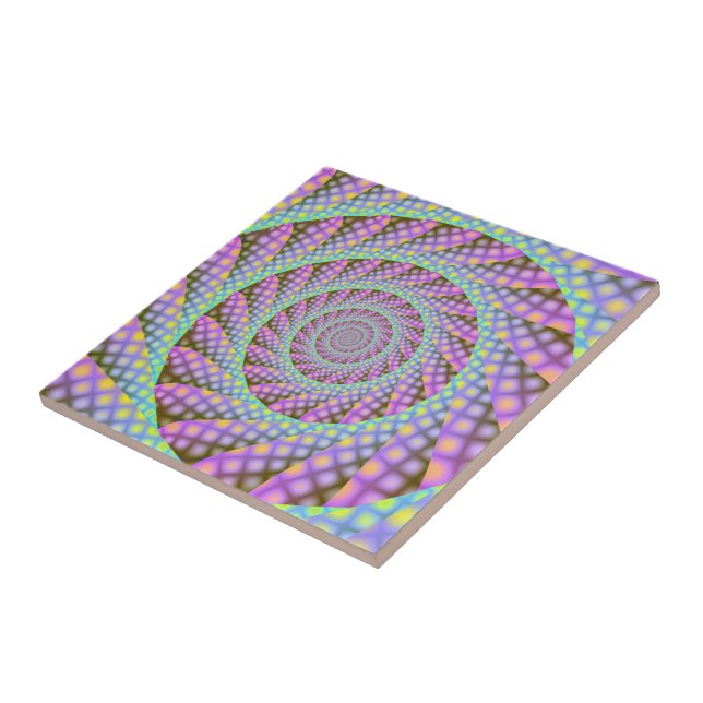 Dotty Spiral panel Kakelplatta (Sidan)