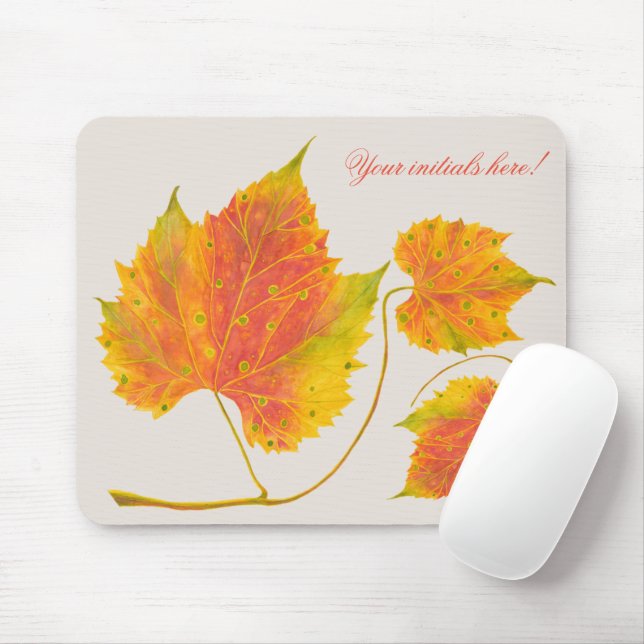 Dotty Spotty Fall på en musslad Musmatta (Med mus)