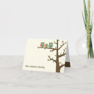 Dotty Uggla Baby tackkort