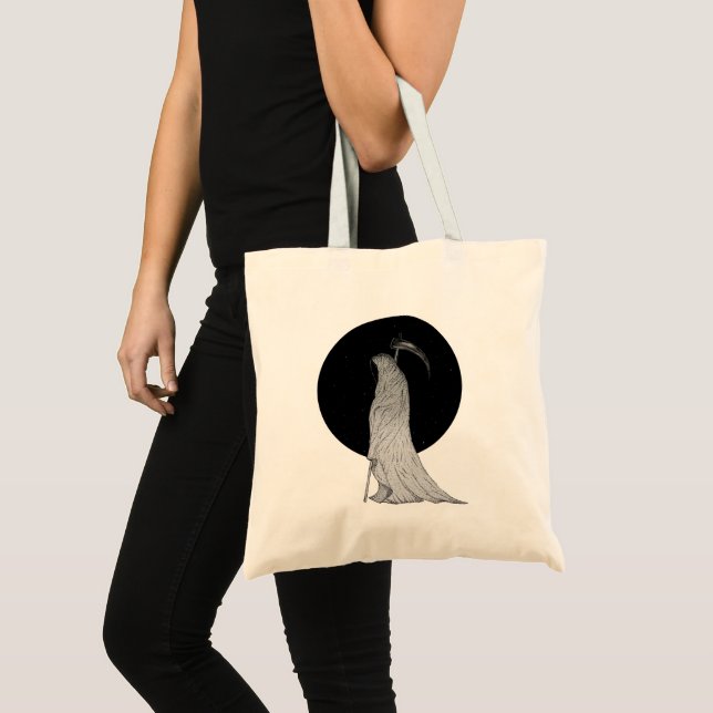 Dotwork grym Reaper Tygkasse (Framsida (produkt))