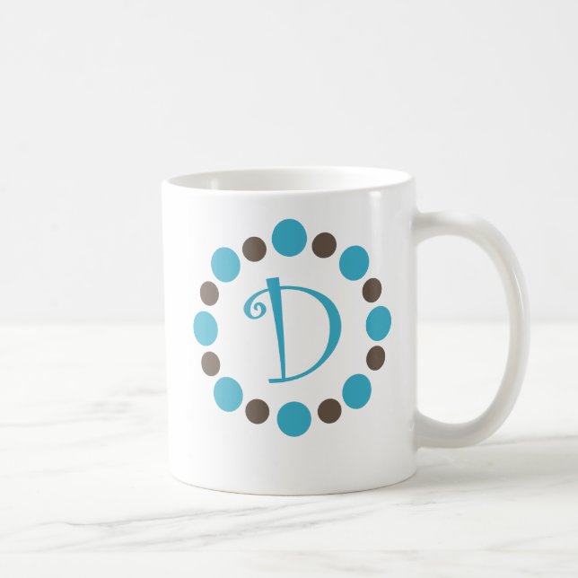 Dotz initial mugg "D ", (Höger)