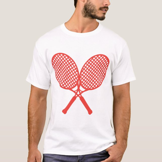 double 2 raquette tennis 2204 t shirt (Framsida)