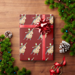 Double Bass Stickman Presentpapper