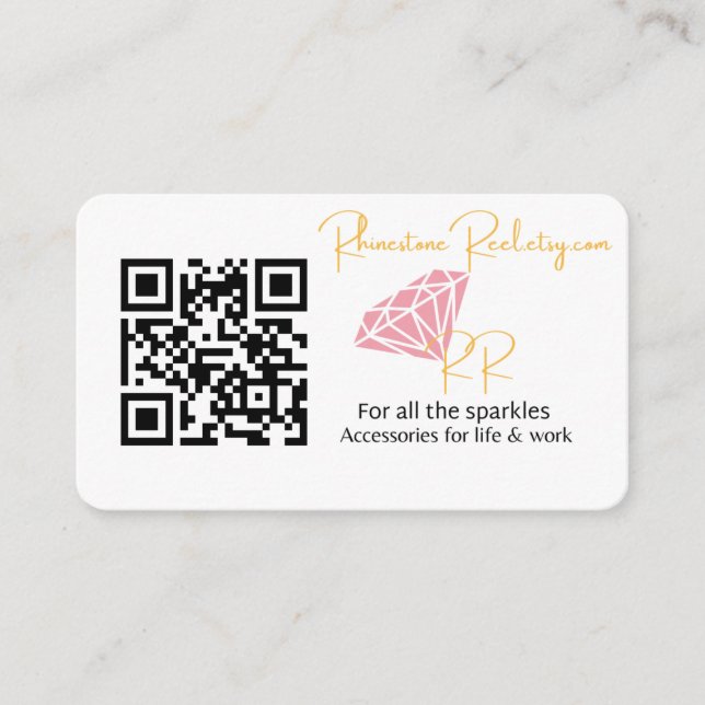 Double business card visitkort (Framsida)