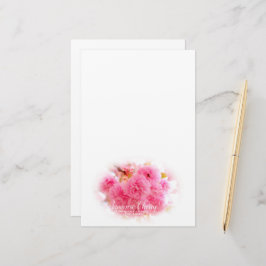 Double Cherry Blossom: Sato-zakura Brevpapper