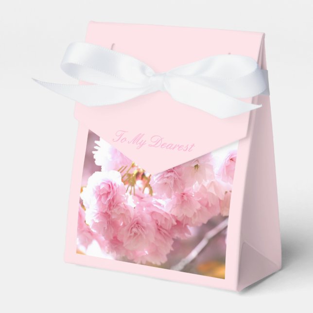 Double cherry blossoms：Faver Box Presentaskar (Framsidan Sidan)