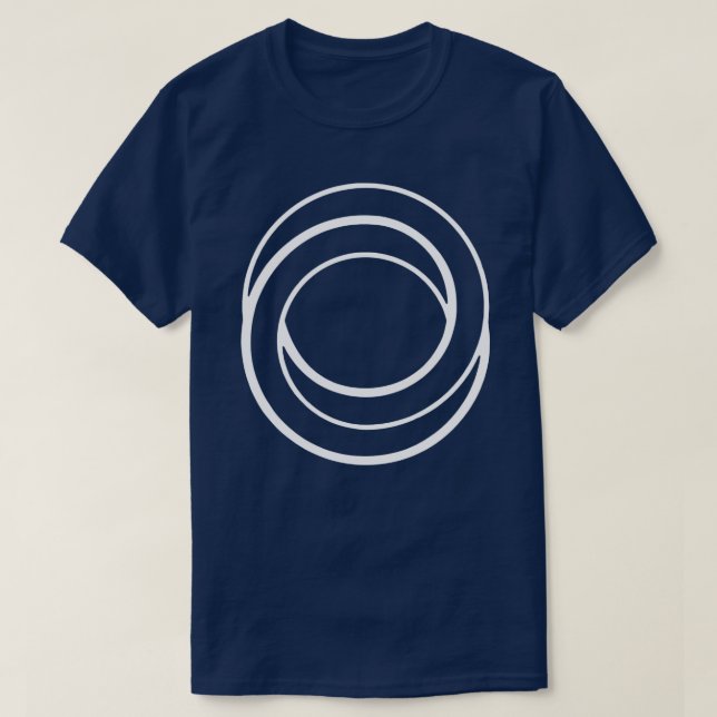 double circle t shirt (Design framsida)