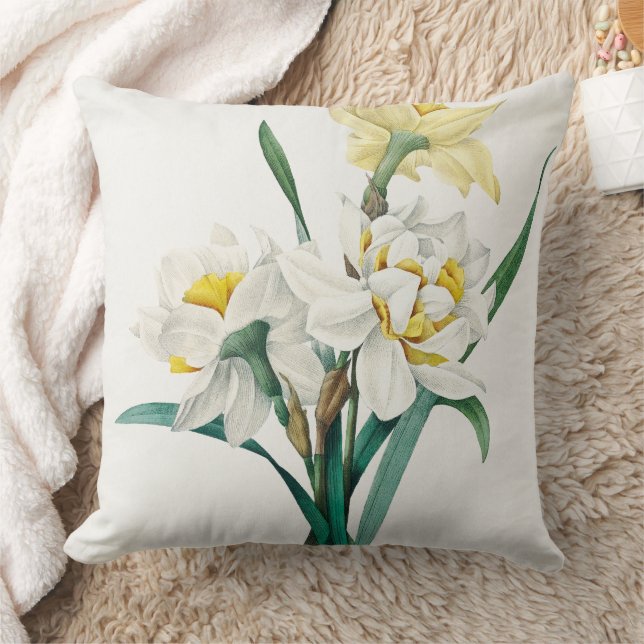 Double Daffodil,  Pierre-Joseph Redouté, 1827 Kudde (Filt)