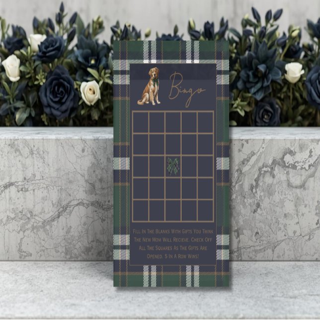 Double sided baby shower games Chic Dog Theme (Skapare uppladdad)