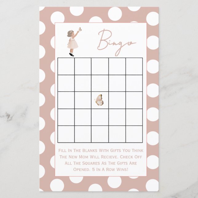 Double sided baby shower games Sugar and Spice (Framsida)