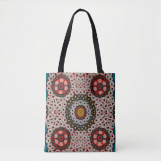 Double-Sided Kaleidoscope Tote – One-of-a-Kind Tygkasse