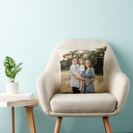 Double Sided Single Photo Personalized Photo Kudde