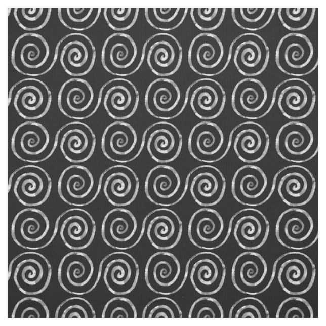 Double Spiral Celtic Pattern Tyg (Provkarta)