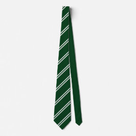 Double Stripe Green & White Slips