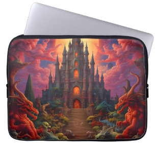 Double Your Dragon Fantasy Final Laptop Fodral