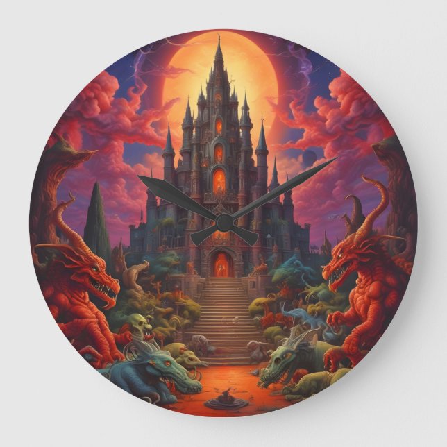 Double Your Dragon Fantasy Final Stor Klocka (Framsida)