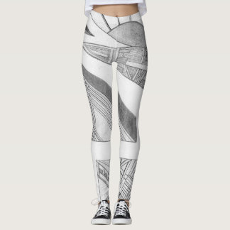 Doublehead Yoga flåsar #2 Leggings