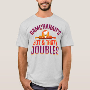 DOUBLES Försäljare – Het och välsmakande gatamat T Shirt