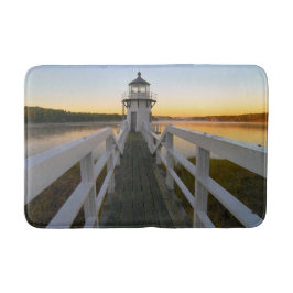 Doubling Point fyr, Arrowsic Island Maine Badrumsmatta