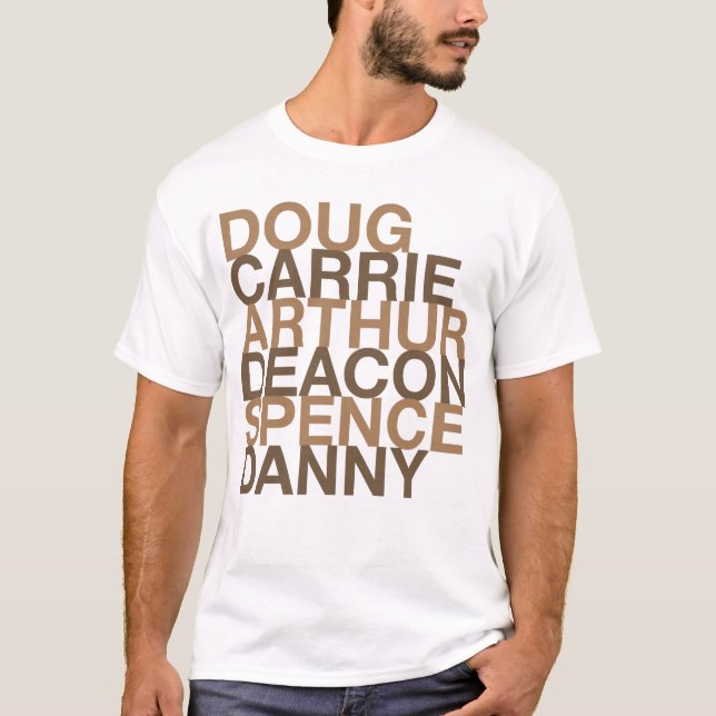 Doug Carrie Arthur Deacon T-shirt (Framsida)