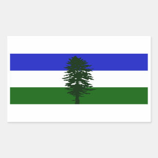 Doug-klistermärket Rektangulärt Klistermärke