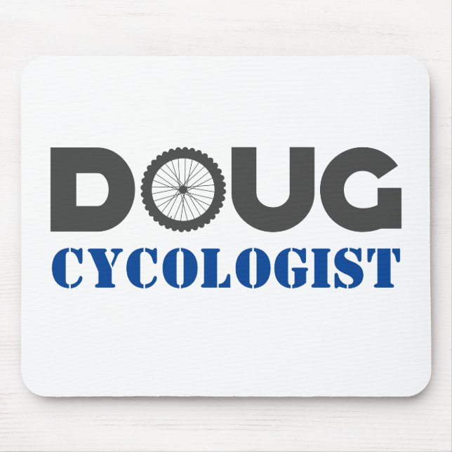 Doug Mountain Biker Mouse Pad Musmatta (Framsidan)