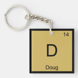 Doug Namn Chemistry Inslag Periodic Bord