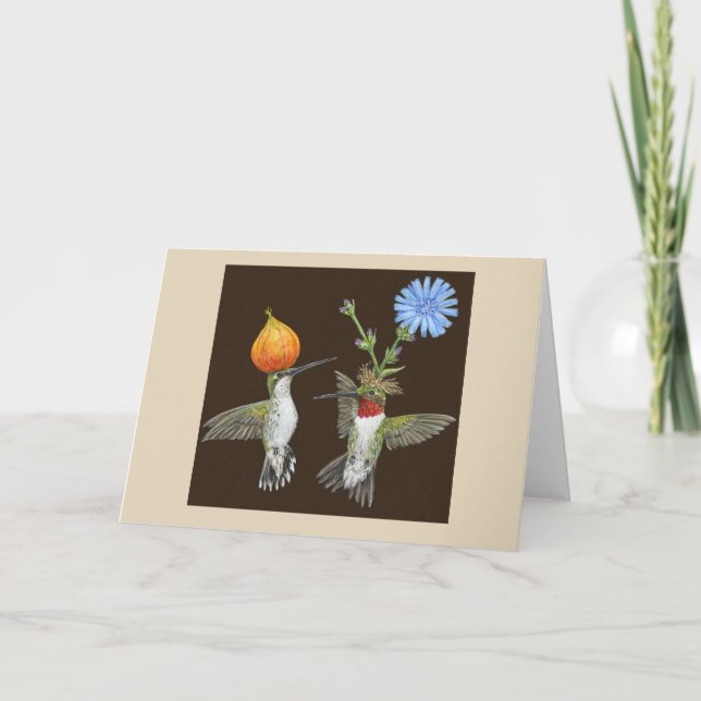 Doug och Cheryl vågrät-hälsningskort Kort (Framsida)