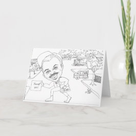 Doug, postmannen säger Tack! Helgkort