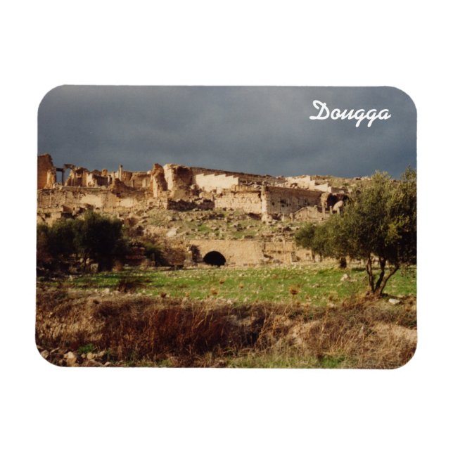 Dougga - Tunisien Magnet (Horisontell)