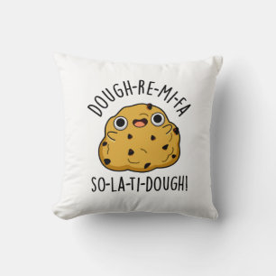 Dough-Re-Mi Funny Music Dough Pun Kudde